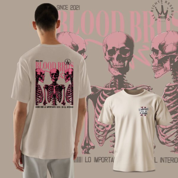 👕 Camiseta Calaveras Arena