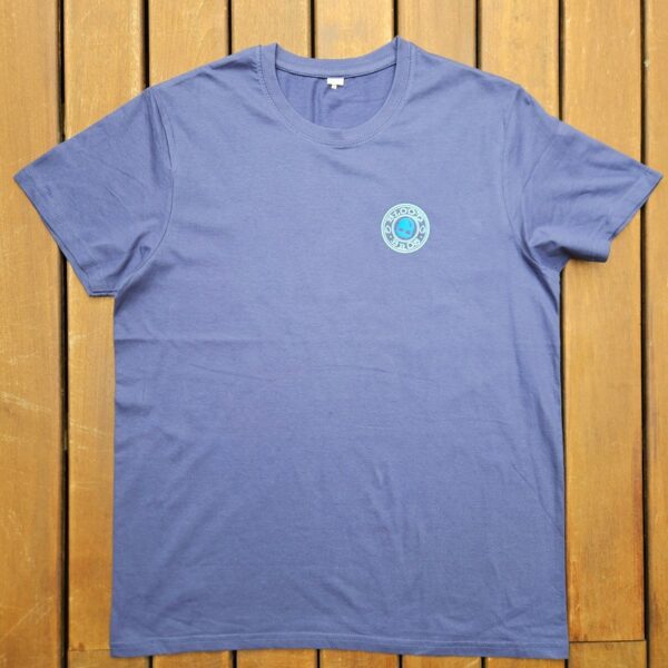 👕 Camiseta Azul con Logo Calavera Azul Royal