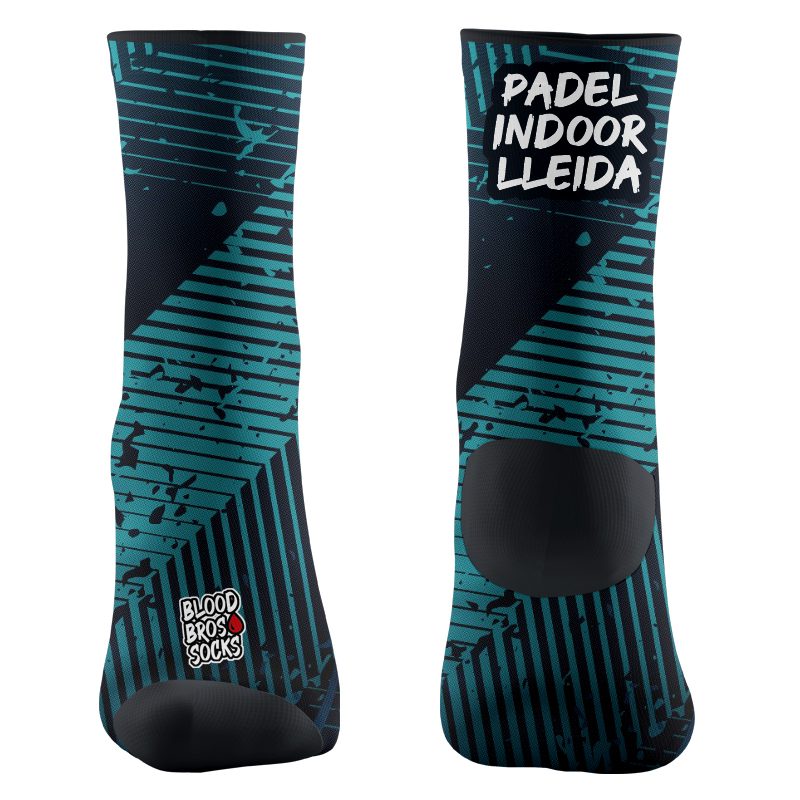 Calcetines Padel Indoor Lleida ⋆ Blood Bros Socks 🩸 🧦