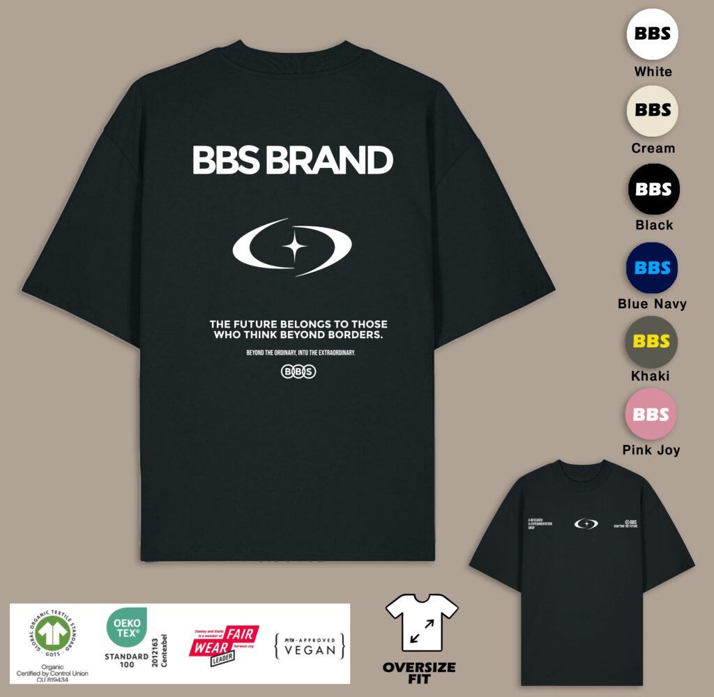 👕 Camiseta Oversize BBS Brand - Imagen 8