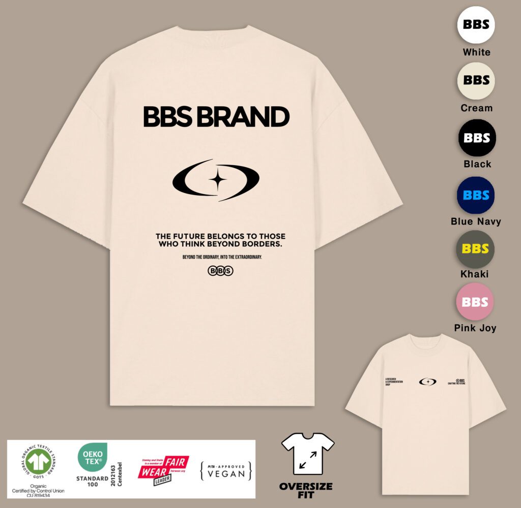 👕 Camiseta Oversize BBS Brand - Imagen 10