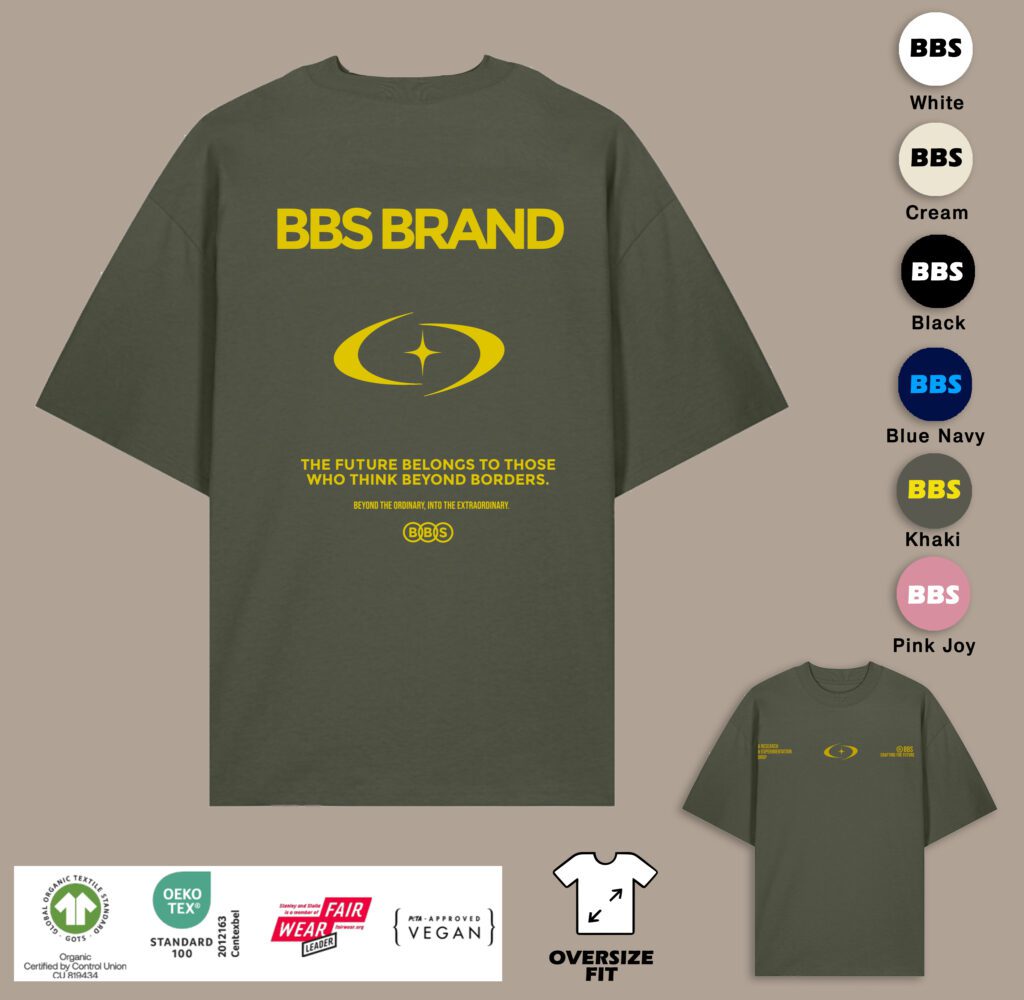 👕 Camiseta Oversize BBS Brand - Imagen 7