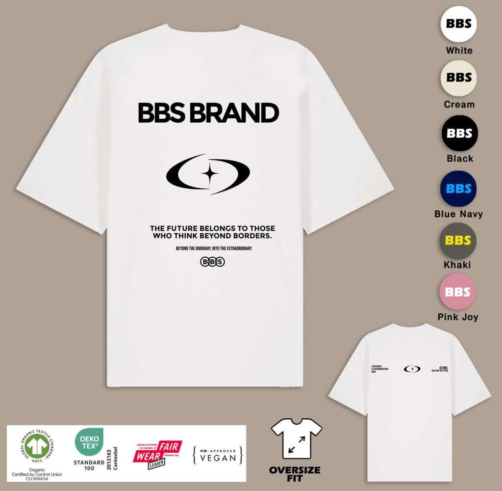👕 Camiseta Oversize BBS Brand - Imagen 9