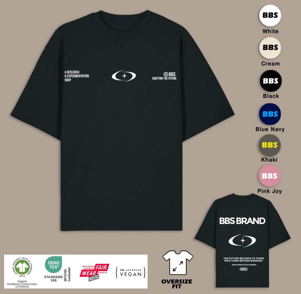 👕 Camiseta Oversize BBS Brand - Imagen 2