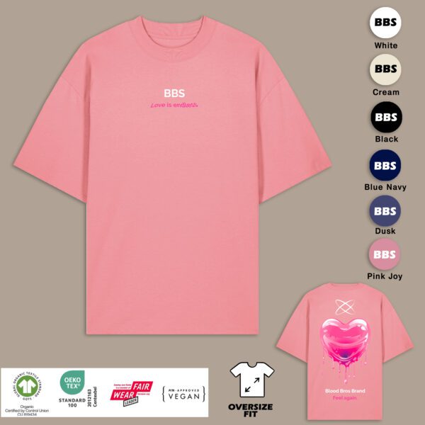 👕 Camiseta Oversize Heart 💖