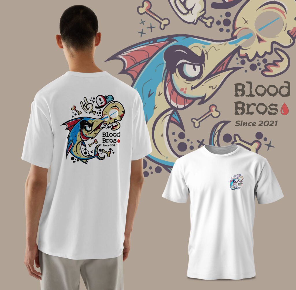 👕 Camiseta Chao Pescao 🦈