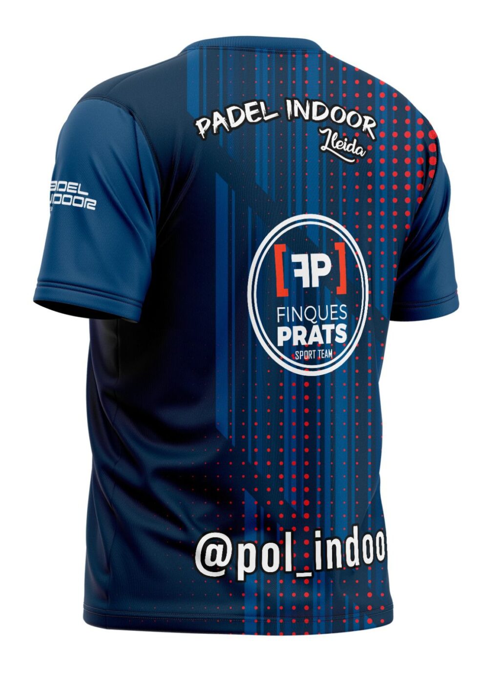 Camiseta Padel Indoor Lleida Padel Pro Red ⋆ Blood Bros Socks 🩸 🧦