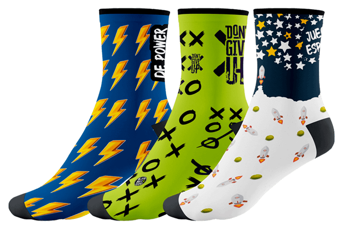 Tradicional Competir Tranvía Calcetines técnicos diseño personalizado ⋆ Blood Bros Socks 🩸 🧦