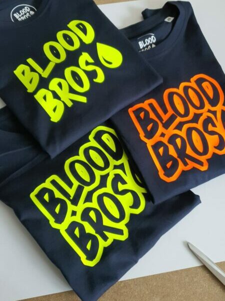 👕 Camiseta Blood Bros Flúor Logo