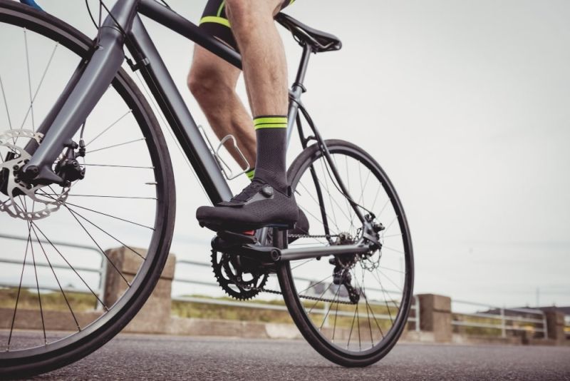 materiales de calcetines compresivos para ciclismo